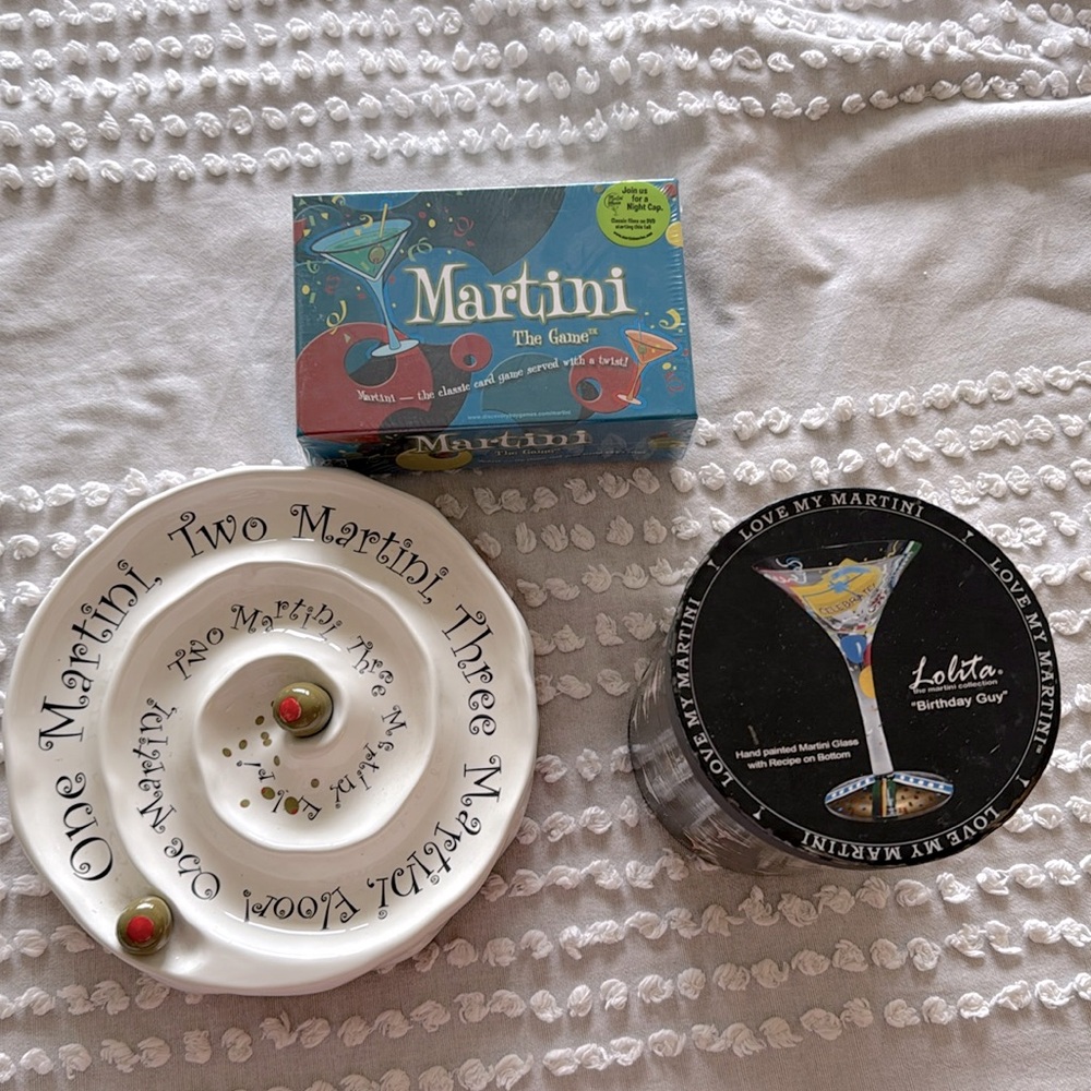 Birthday Martini Set for Him